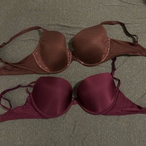 $20 for both!! VS 34DD Bras Great Condition!